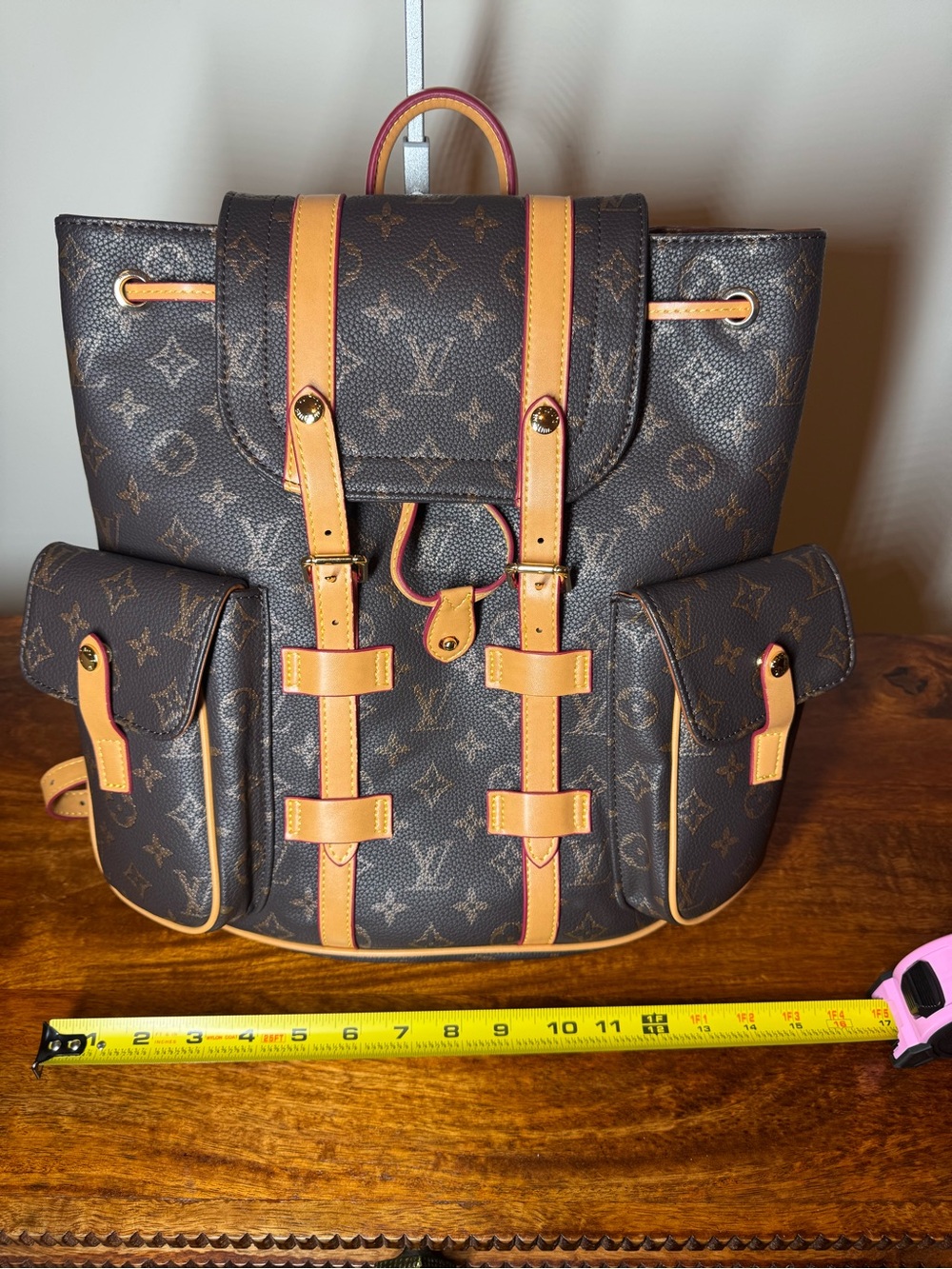 Brown Backpack. No Brand. Brand New. - Picture 8 of 8